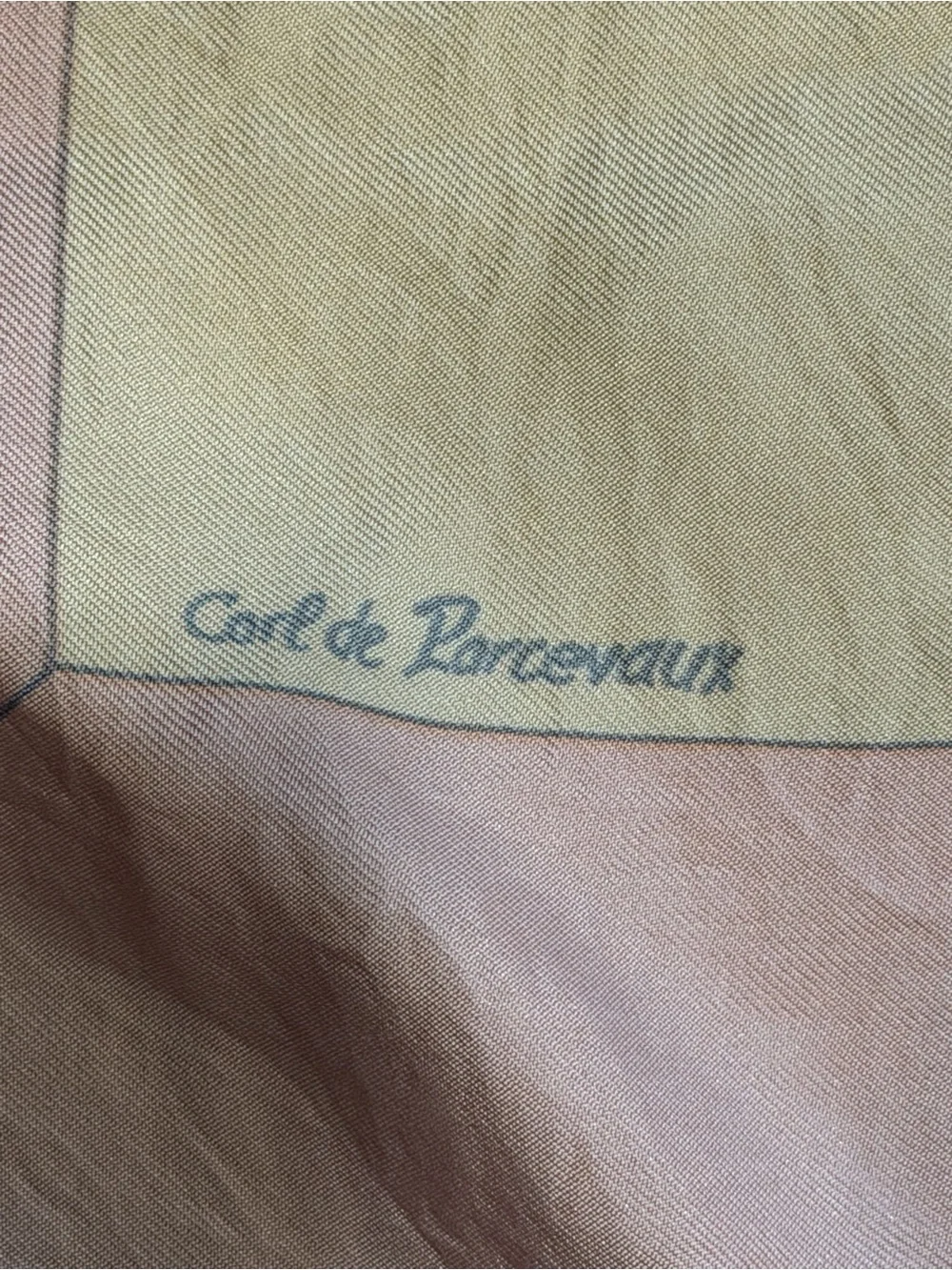 Hermès Paris Duck Print Silk Scarf - Peach Pink